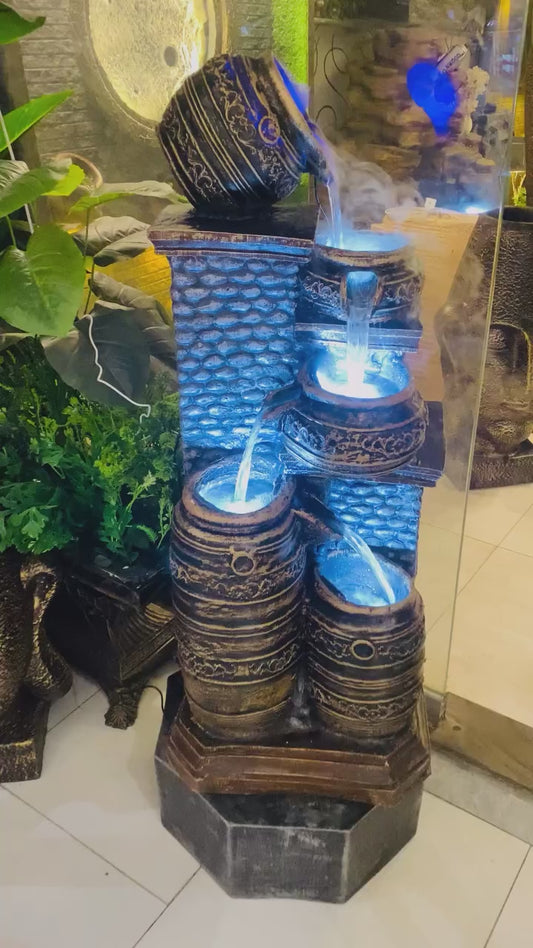 Azure Column Fountain